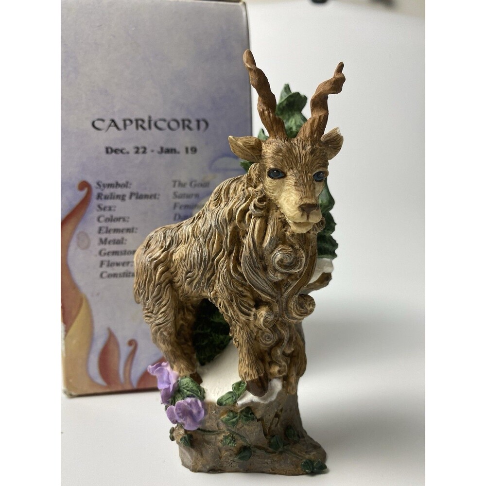 Ganz 1995 Astrology Capricorn Zodiac Figurine Zoological Vintage Collection